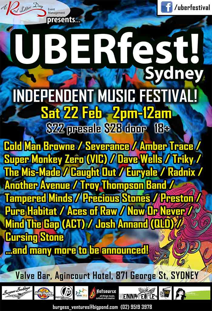 UBERfest! Sydney at Valve Bar, Agincourt Hotel